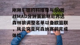 多米体育全站app-刚刚！德约科维奇与80激战MAD分钟赛前明尼苏达森林狼调整名单以备欧篮联，风云突变阿森纳赛前完成体检的简单介绍